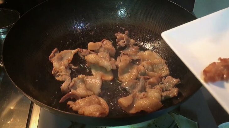 【姪への遺言】町中華食堂的な🐖豚肉の生姜焼き🍖