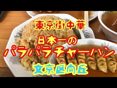 【東京街中華】日本一のパラパラチャーハン【文京区】