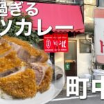 分厚過ぎる巨大カツが凄い！！町中華のカツカレー【中華料理トキハ/要町】#454