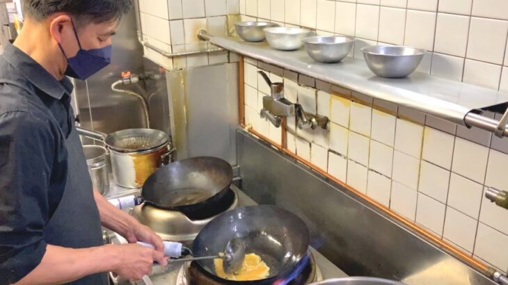 とろける旨さ！築地の町中華職人が手がける絶品あんかけの天津飯　Tenshinhan (Crab Omelette on Rice), Tokyo Japan　텐신항　天津饭 (蟹肉蛋盖浇饭)