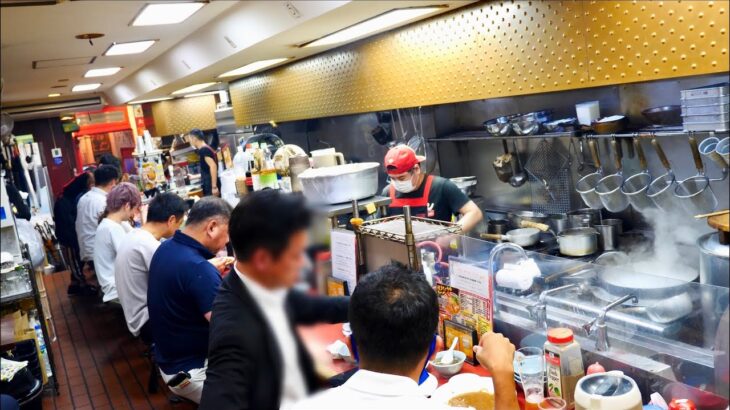 深夜0時にド満席になる夜の街の町中華「王餃子」