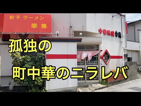 鋸南町の町中華でニラレバ【幸徳】