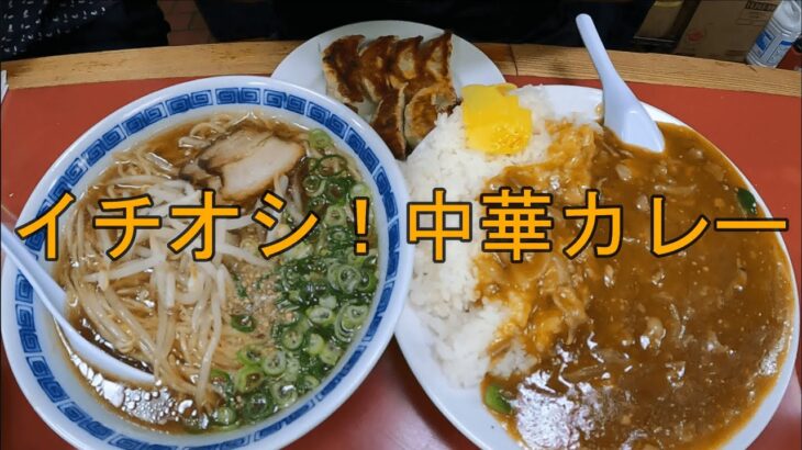 【福岡 グルメ】主役は中華カレー🍛昭和39年からしょうゆラーメン一筋ばい！