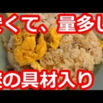 【東京】家庭的なザ・昭和の町中華で、筍ザクザクのチャーハンを食す。安い。美味い。餃子もジャンボ【やまちゃん】大岡山駅/ Fried rice, Tokyo, Japan