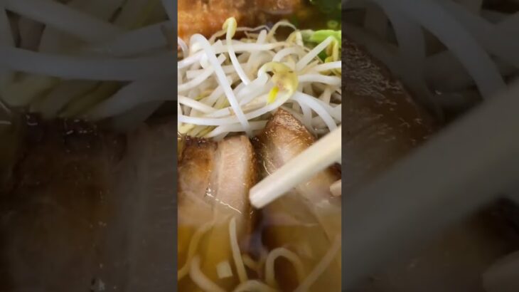 唐揚げラーメン！Ramen noodles 🍜松江市の美味しい町中華紹介します『中華虎狼』#shorts