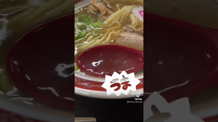 【金沢ラーメン】中華の白チュー　お昼セット(ラーメン&ネギ塩焼飯)  #movie #noodle #ramen #라면