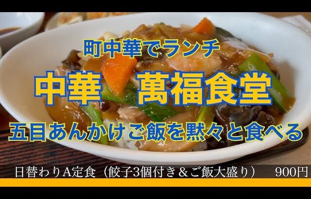 カフェのようなおしゃれな店内の町中華でランチ！餃子も3個付いて大満足！