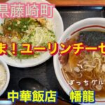 激うま！ユーリンチー定食　青森県南津軽郡藤崎町　中華飯店　播龍　藤崎店