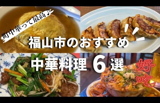【間違いない町中華】福山のおすすめ中華料理|食べ歩き6店舗|コスパ最強|ランチ、ディナーにも
