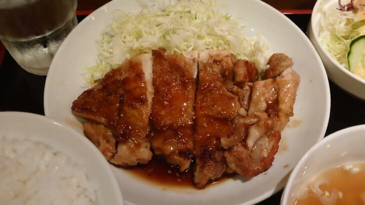 武蔵小杉の町中華「テンカ」のトリテリヤキ定食