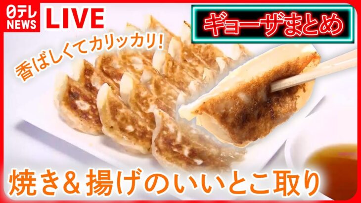 【ギョーザまとめ】肉汁あふれる水ギョーザ/長さ12㎝のジャンボ餃子/サクサク羽根つき餃子/半世紀続く町中華の“タンギョー”　など（日テレNEWS LIVE）