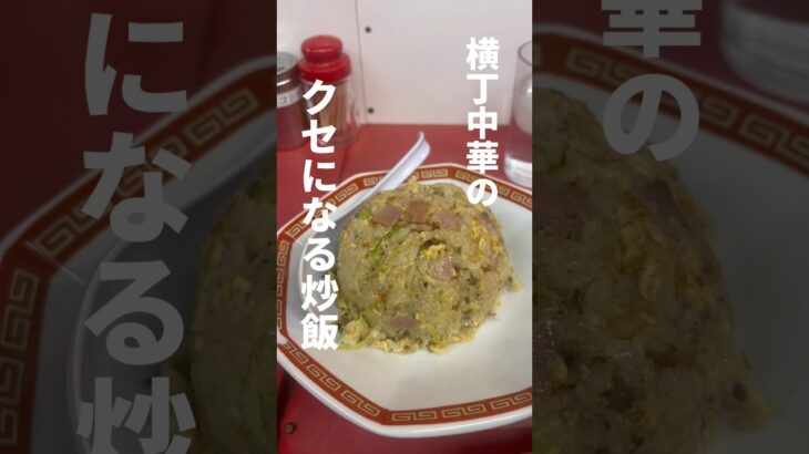 【東京】横丁中華のクセになる炒飯、大井町「永楽」。しっとり系味濃いのが好きな人はめちゃおすすめ！#町中華 #しっとり系炒飯