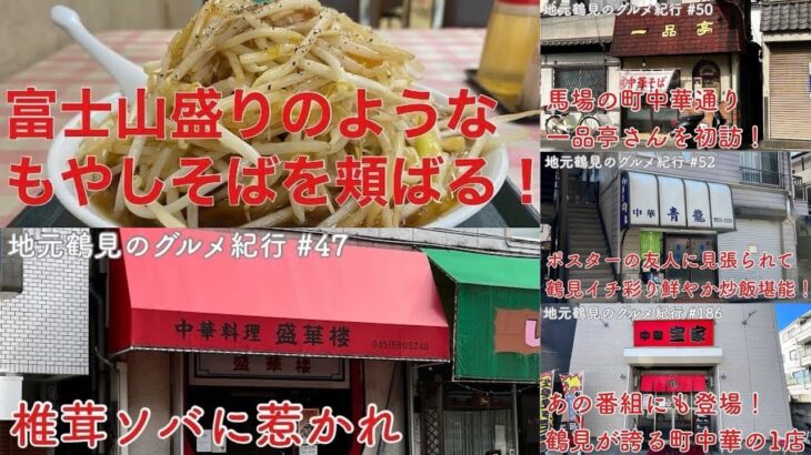 【地元鶴見のグルメ紀行…振返り編】これまでお邪魔した町中華のお店から5選！