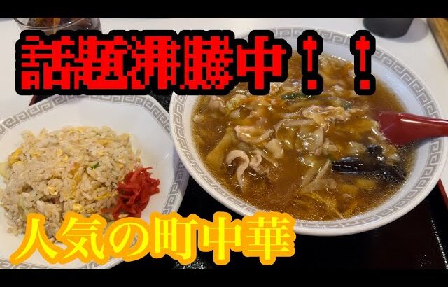 【町中華】テレビや取材を受けてる名店を紹介☆擬似ランチ♪#8