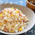 【パラッパラ炒飯】アラフォーサラリーマンが休日の昼に中華屋さんになりきって作った炒飯