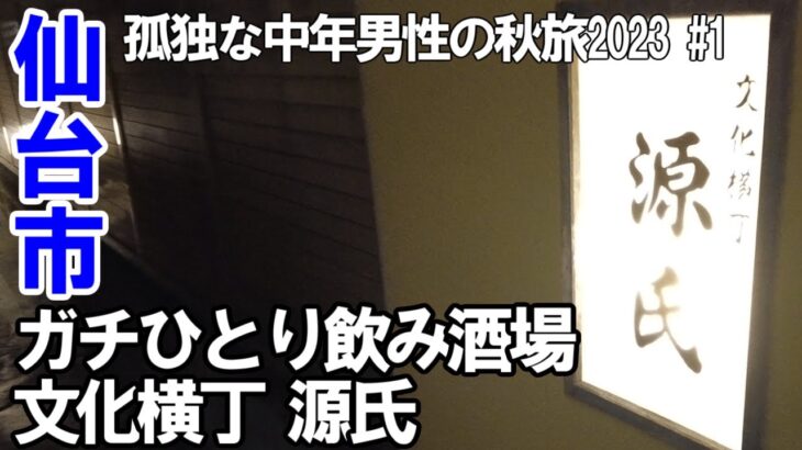 TDSL164 仙台市のガチひとり飲み酒場「源氏」、ガチ駅前町中華「泰陽楼 」でひとり〆ラー The diary of solitary life 164@City Sendai