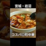 【宮城ラーメン】岩沼の国道4号線沿いのコスパ◎な町中華【大成】#shorts