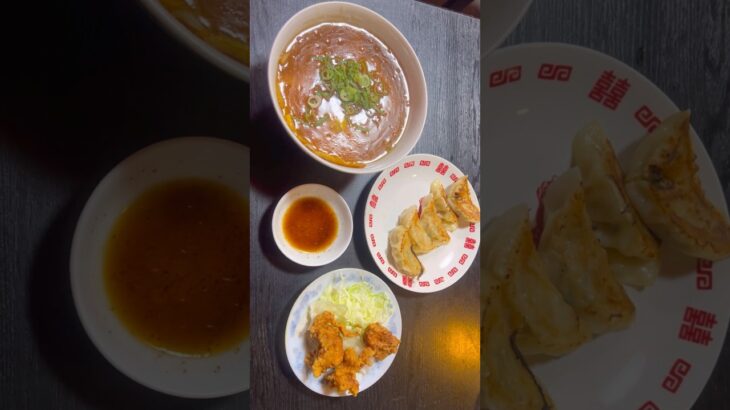 【堺市】中華料理　東明飯店にて　天津麺と餃子と唐揚げを頂きました　大阪グルメ　堺市グルメ　下町グルメ　町中華　食べ歩き