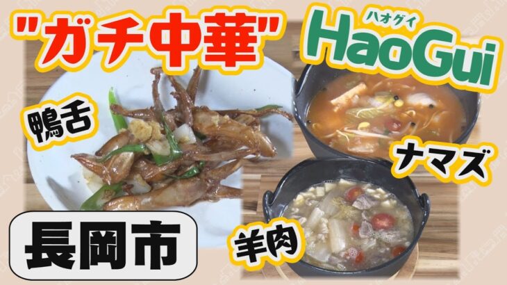 【長岡】Hao Gui（ハオグイ）ガチ中華！鴨舌・ナマズ・羊肉料理ができるまで