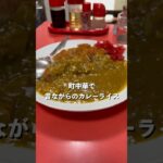 昭和感漂う店内で旨いし安いの町中華のお店でカツカレー！#カレー #curry #curry