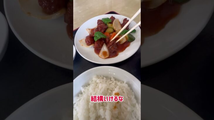 JR稲毛駅西口にある中華 太閤園で酢豚定食を食べる #酢豚 #町中華