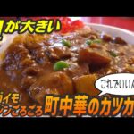 具が大きい！ジャガイモ・ニンジンがごろごろ入った町中華カツカレー【昼めしジプシー】一之江・大新楼