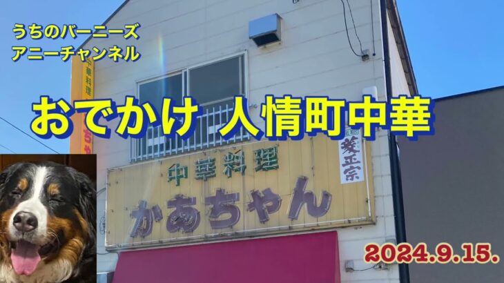 おでかけ 人情町中華　2024.9.15.