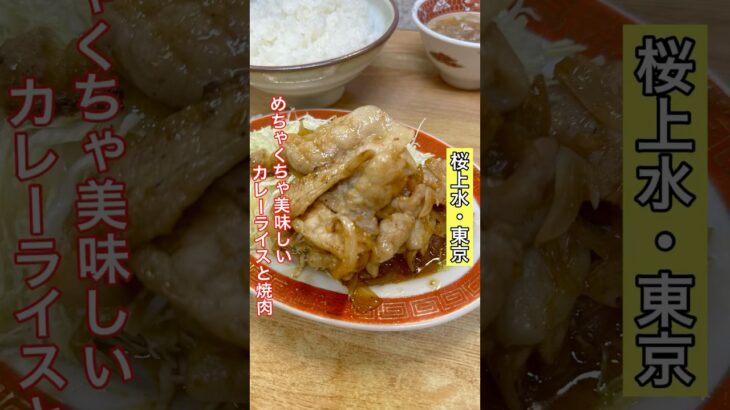 【桜上水】めちゃくちゃ美味しいカレーと焼肉/栄龍 #vlog #ラーメン #町中華 #カレー