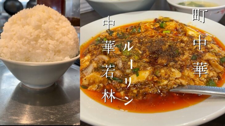 浜松市、町中華、中華若林【ルーリン】過去1番美味い麻婆飯でした😋