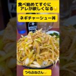 ほぼ確でアレが欲しくなる町中華のネギチャーシュー丼🍚✨横浜阪東橋のうらふねさん　#町中華 #ネギチャーシュー丼 #横浜グルメ #晩ごはん #グルメ#大食い#ホッピー #聖地巡礼