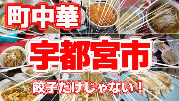 【町中華】宇都宮の激ウマ町中華TOP8！老舗の味と昭和レトロな雰囲気を堪能！