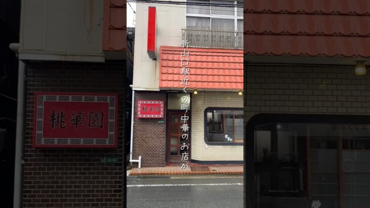 新山口駅近くの町中華のあんかけ麺が絶品【山口ラーメン/桃華園】#shorts